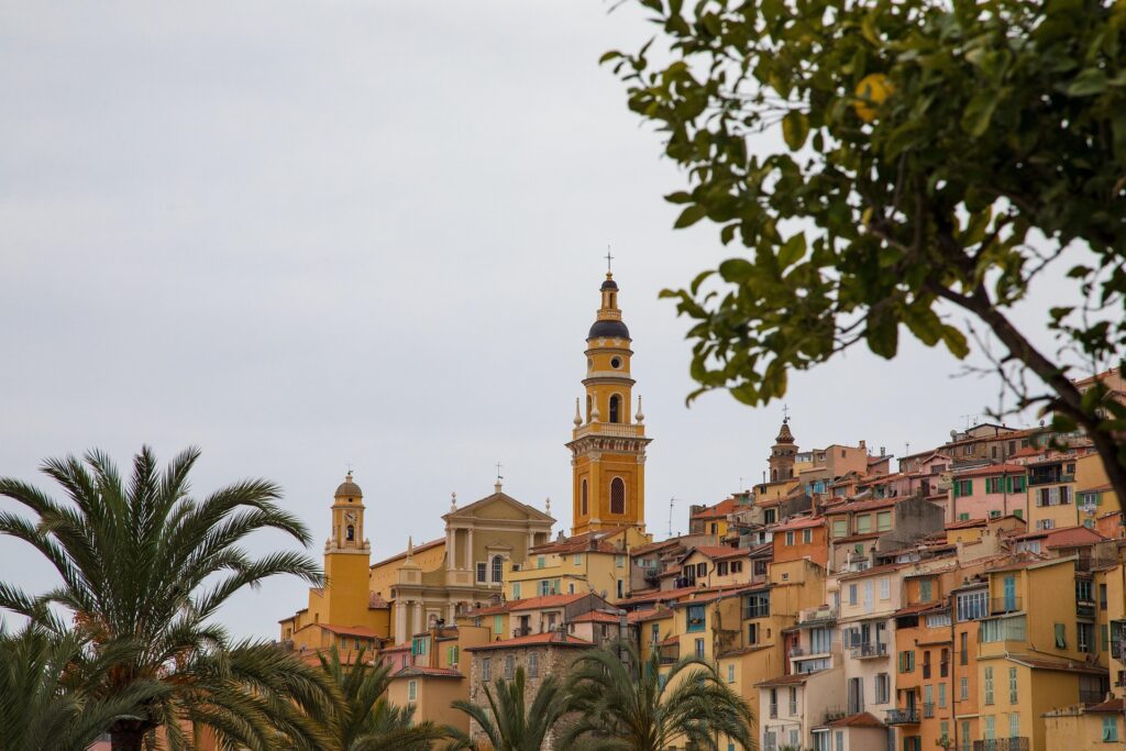 The town of Menton