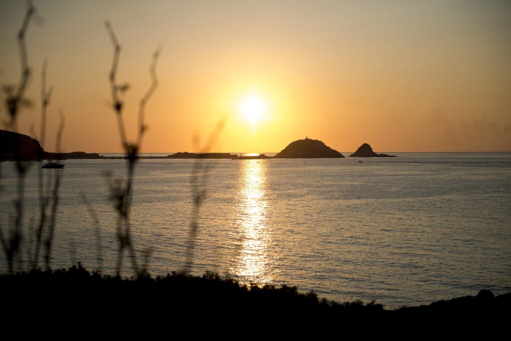 Sunset at L'Île-Rousse