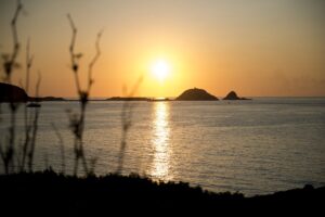 Sunset at L'Île-Rousse